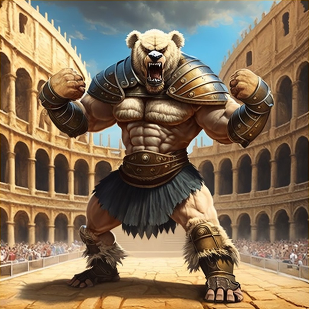Olympia [x15] - Creative contest of AI paintings "Olympian Bear", lineage 2 50x, lineage 2 launch date
