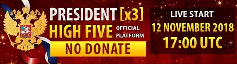President [x3] High Five - PR campaign, lineage 2 olympiad server, l2 high five vs interlude