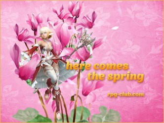 Here comes the spring!, lineage 2 letter g, l2 goha